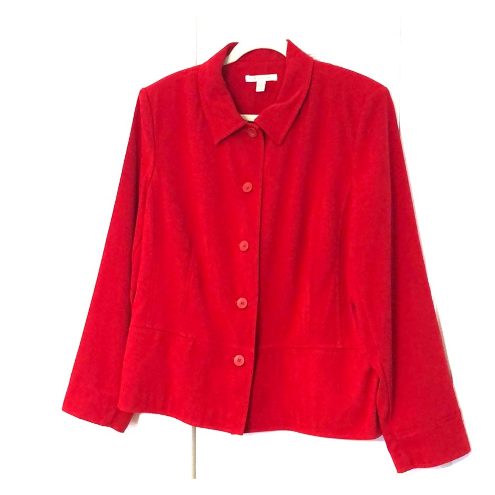 Soft Red Blazer size 18